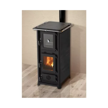 Poêle Cuisinière  12,2 kW – Four et Plaque Fonte